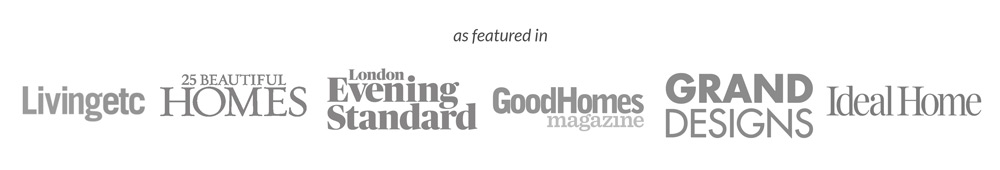 As featured in - livingetc, 25 Beautiful Homes, London Evening Standard and more...